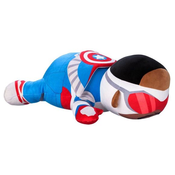 Marvel - Disney Captain America Sam Wilson Kids' Cuddleez P Blue - Picture 1 of 4